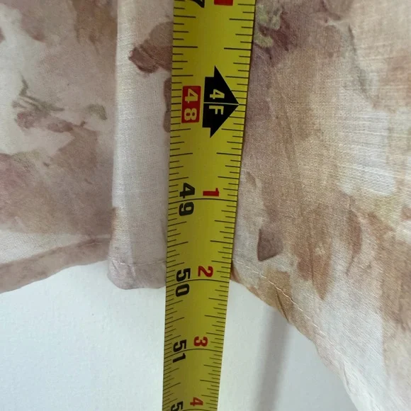 MELLODAY Cream Smocked Off the Shoulder Organza Midi Dress - Picture 12 of 16